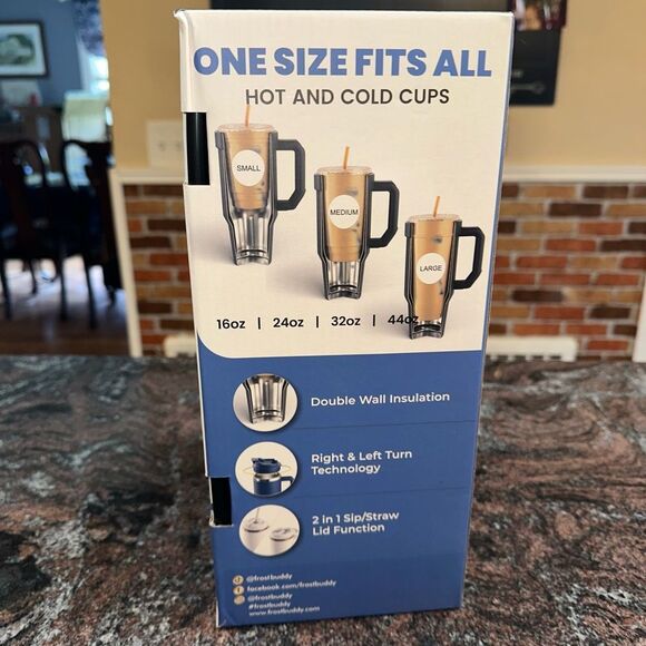 NIB Frost Buddy Thicc Buddy Iced Coffee Insulator 50oz - Picture 5 of 7